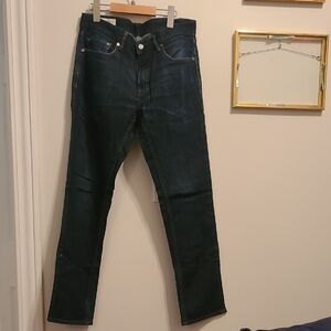 Banana Republic Men's Deep Indigo Slim Jeans